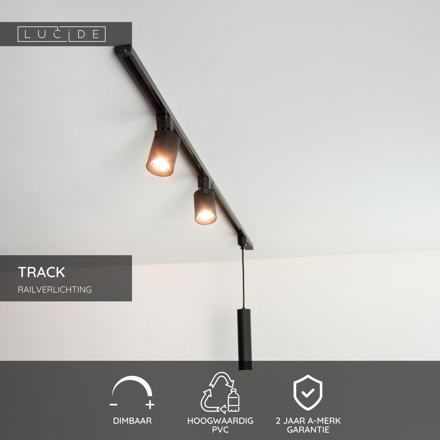 Lucide TRACK Railverlichting - Zwart