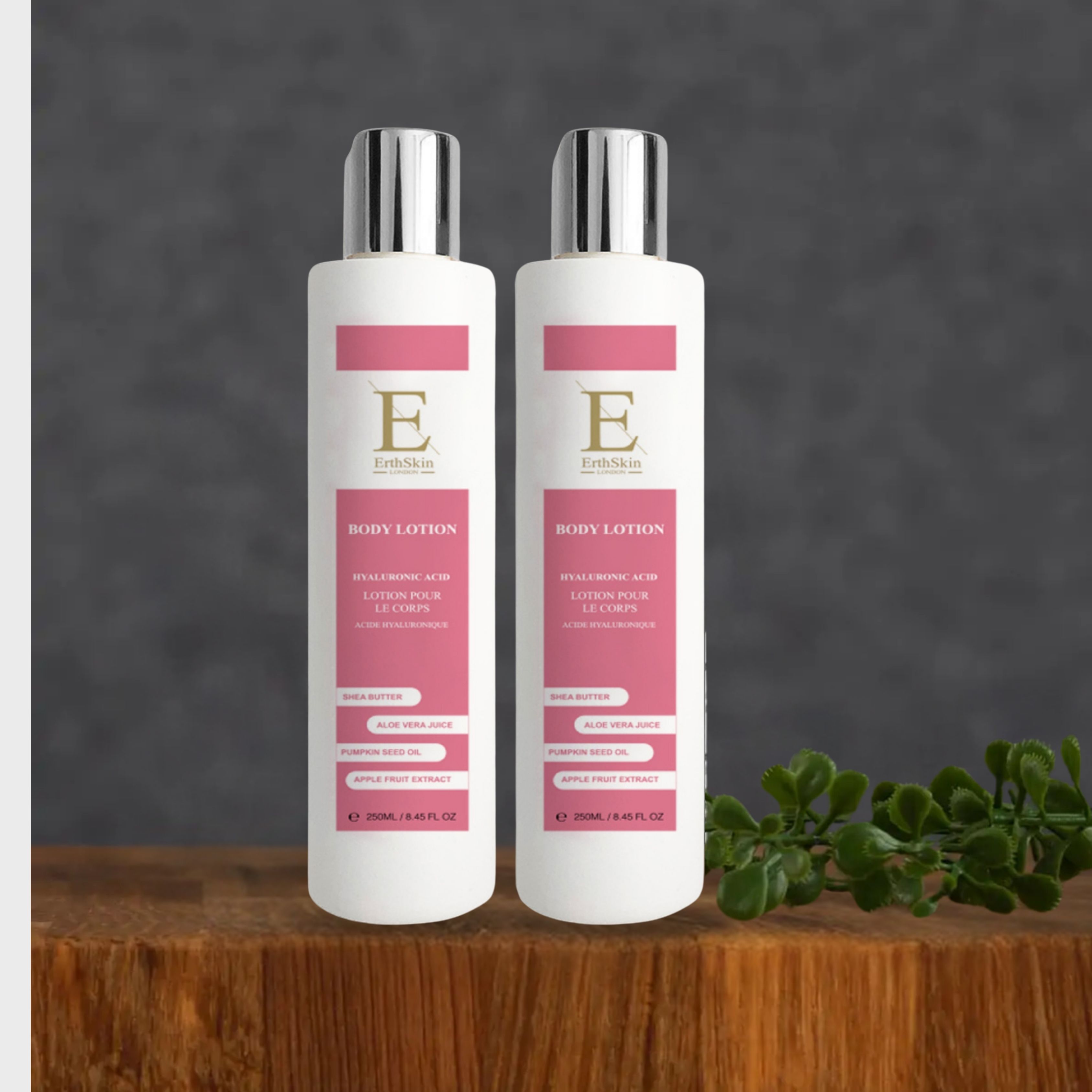 Erth Skin London 2x Hyaluronic Acid   Collagen Body Lotion 250ml