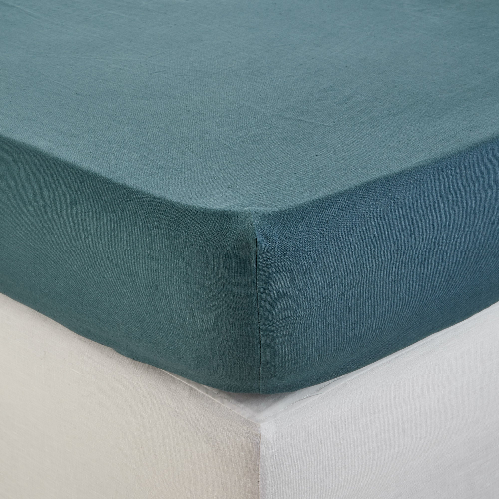 Madura Hoeslaken Carlina olie 90x200 cm