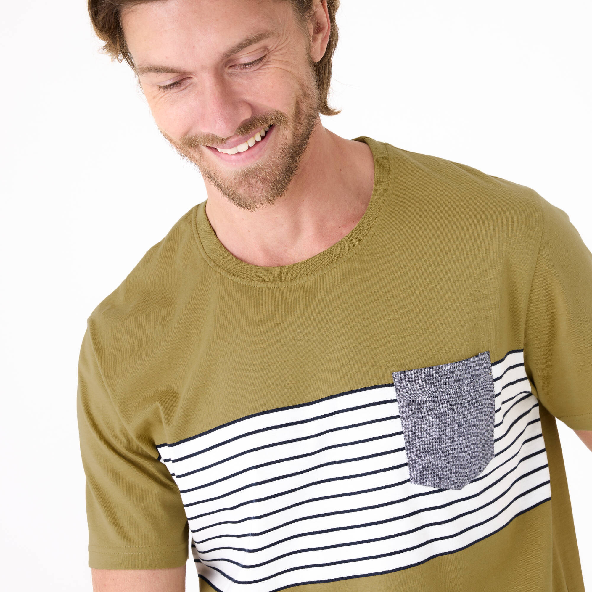 T-shirt rayé manches courtes