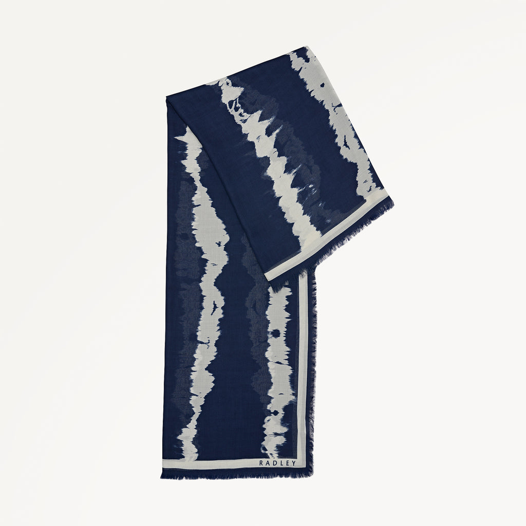 Tie Dye Stripe - Scarf
