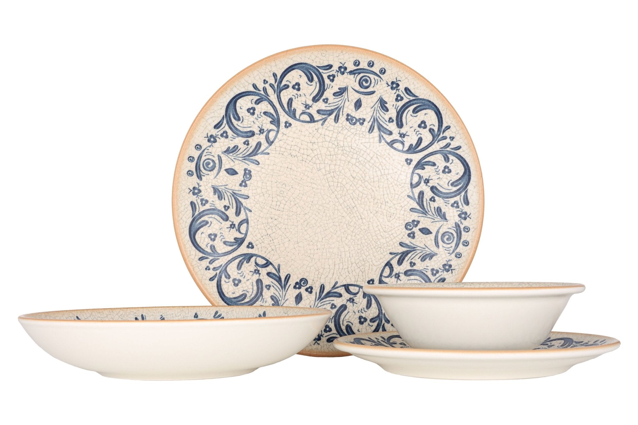 Bonna Bordenset - Viento - 24delig - 6 persoons - Porselein
