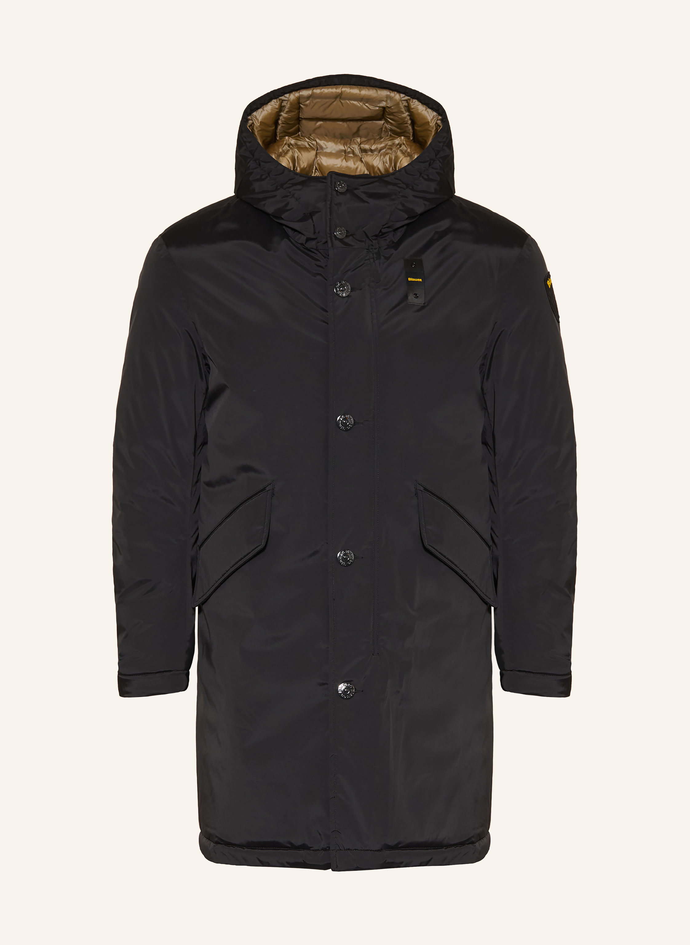 Blauer Mantel FAYWOOD