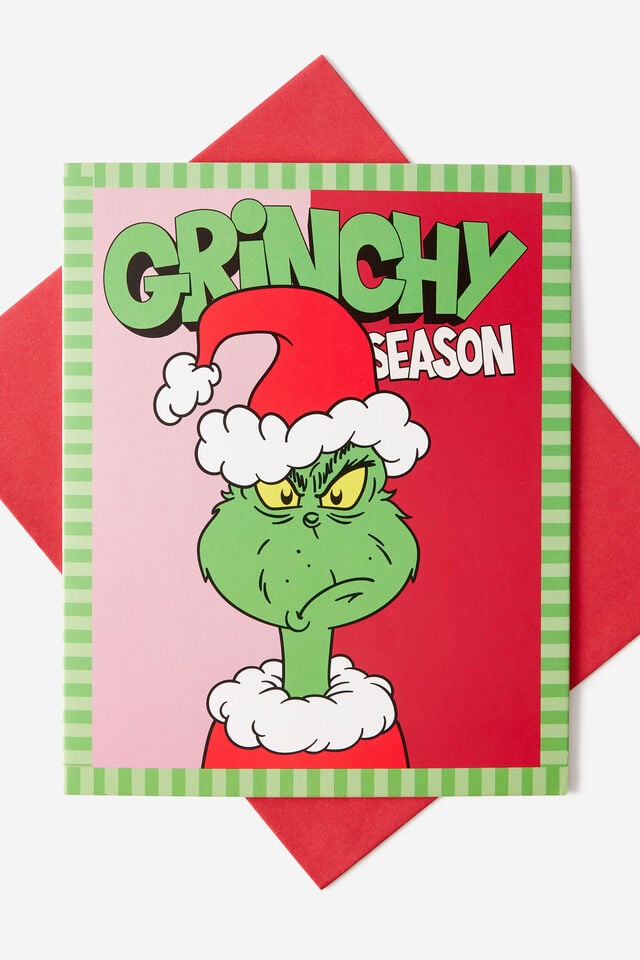 Grinch Christmas Card