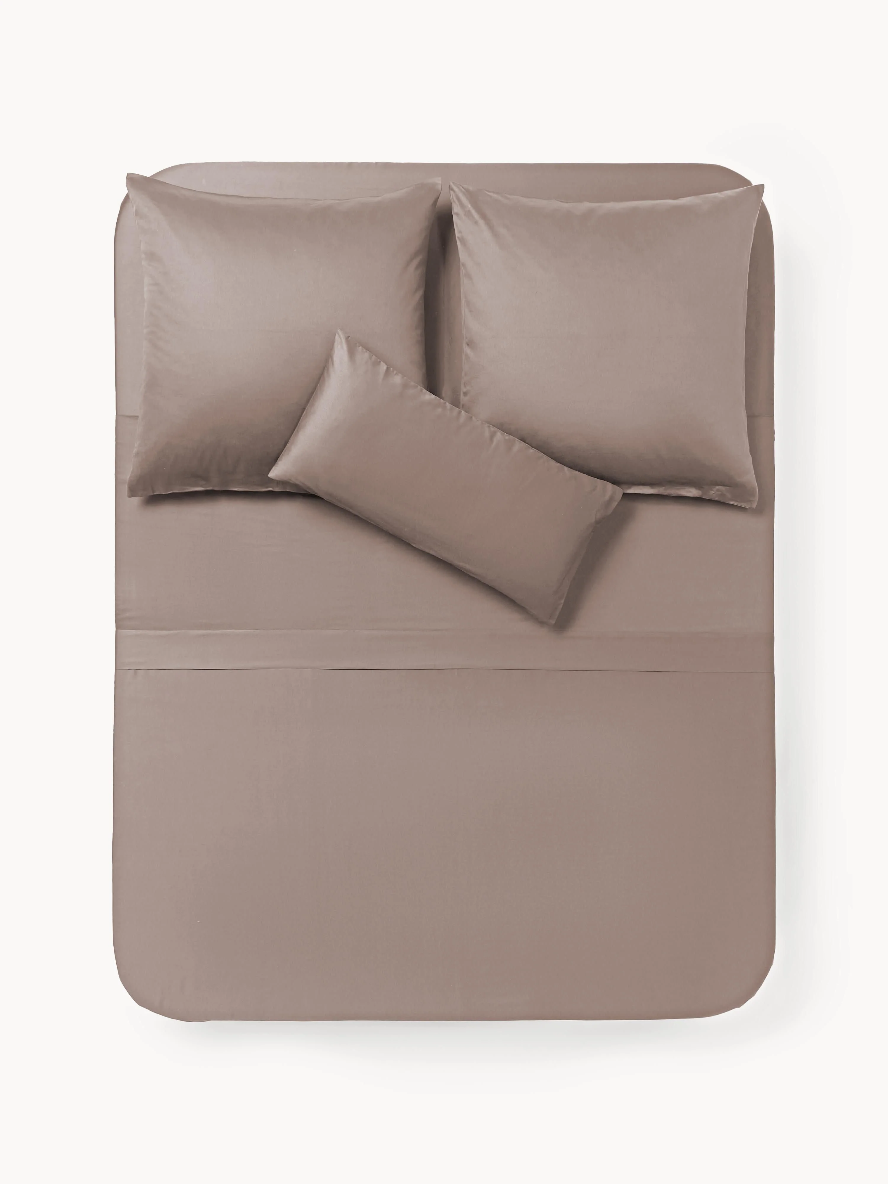 Baumwollsatin-Betttuch Comfort