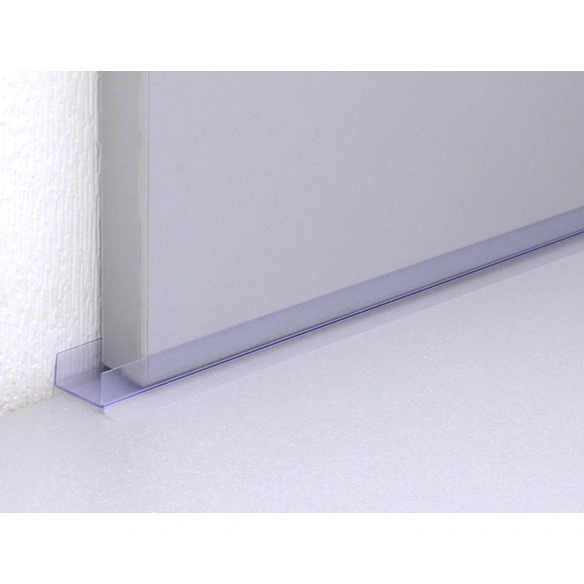 Sockeldichtprofil »DP002«, für Arbeitsplatten, matt, L: 3000 mm, mit Dichtlippe