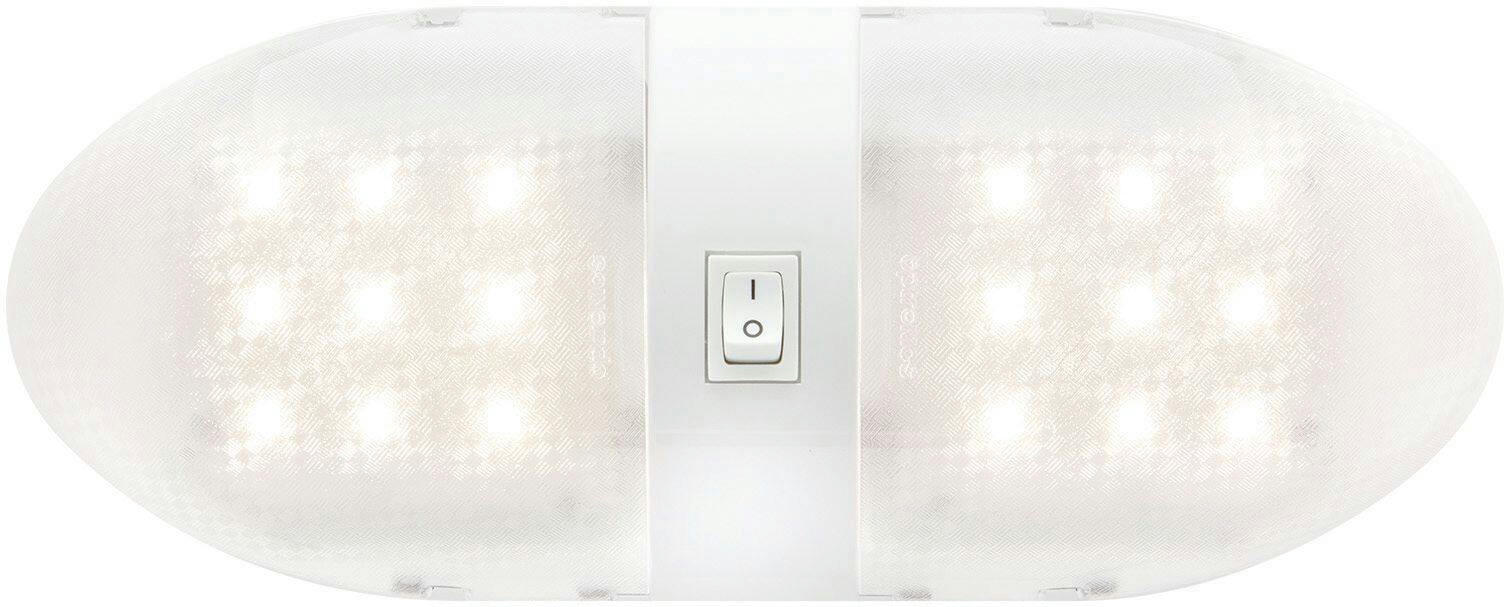 Optronics RVILL34 LED Double Interior Light, White