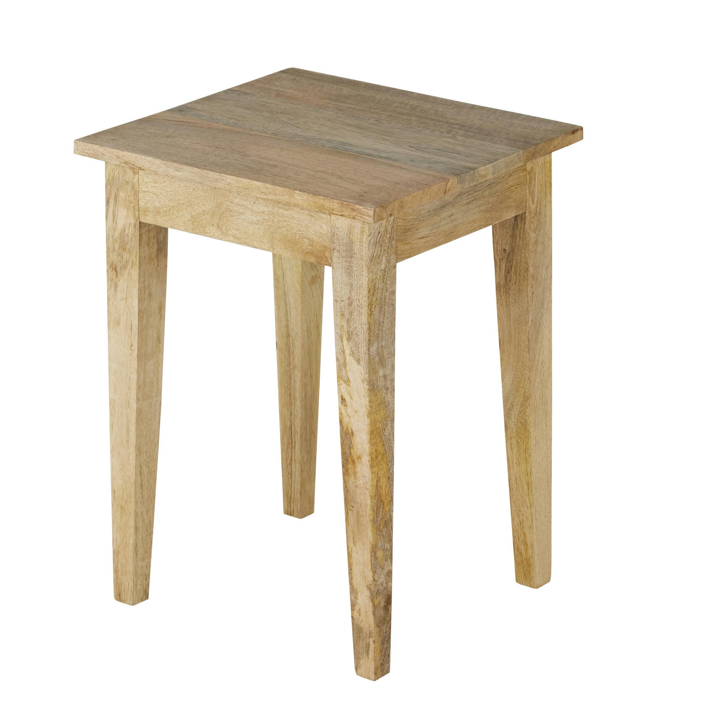 - Tabouret en bois de manguier