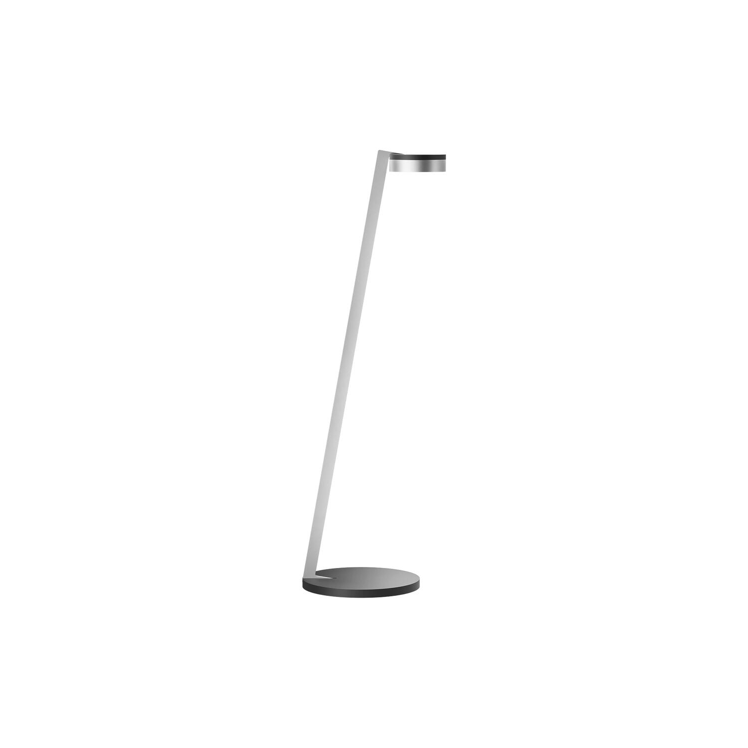BLADE F1 SLIM gulvlampe, matt black/satin silver