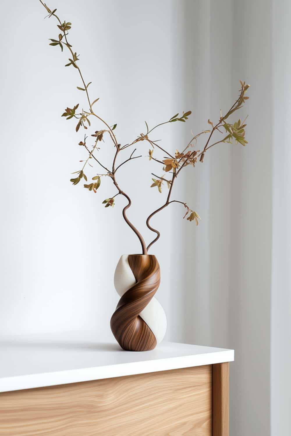 Vase Wood Sculpture #WG028