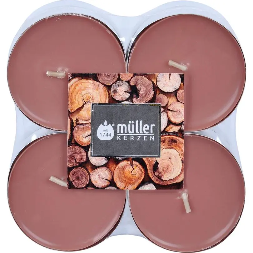 Teelicht 8er-Set Sandalwood