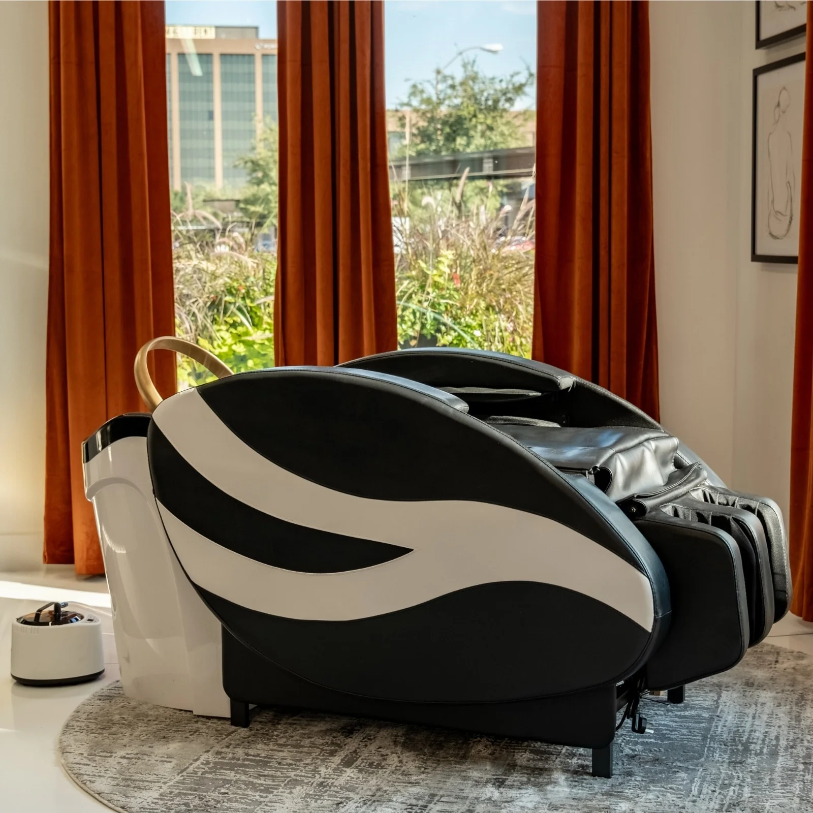 Head Spa Bed, U-Shape Water Massage Shampoo Backwash Unit with Full Body Massage - N/A