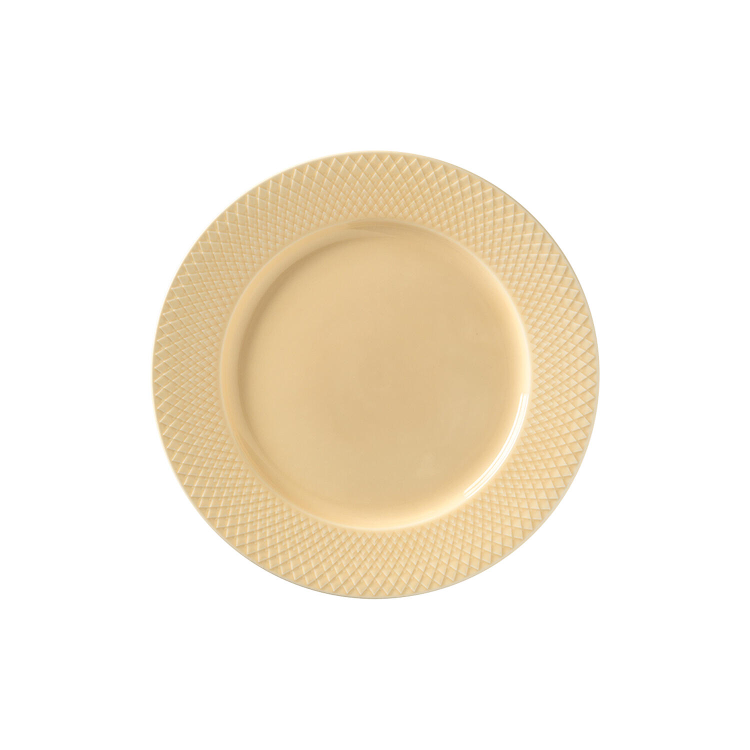 Rhombe Color middagstallerken ø 27 cm, sand