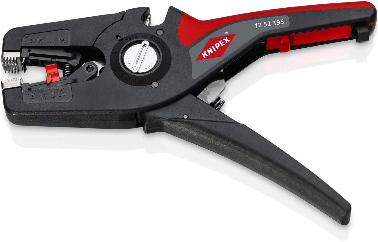 KNIPEX Tools 12 52 195 PreciStrip16 Insulation Stripper