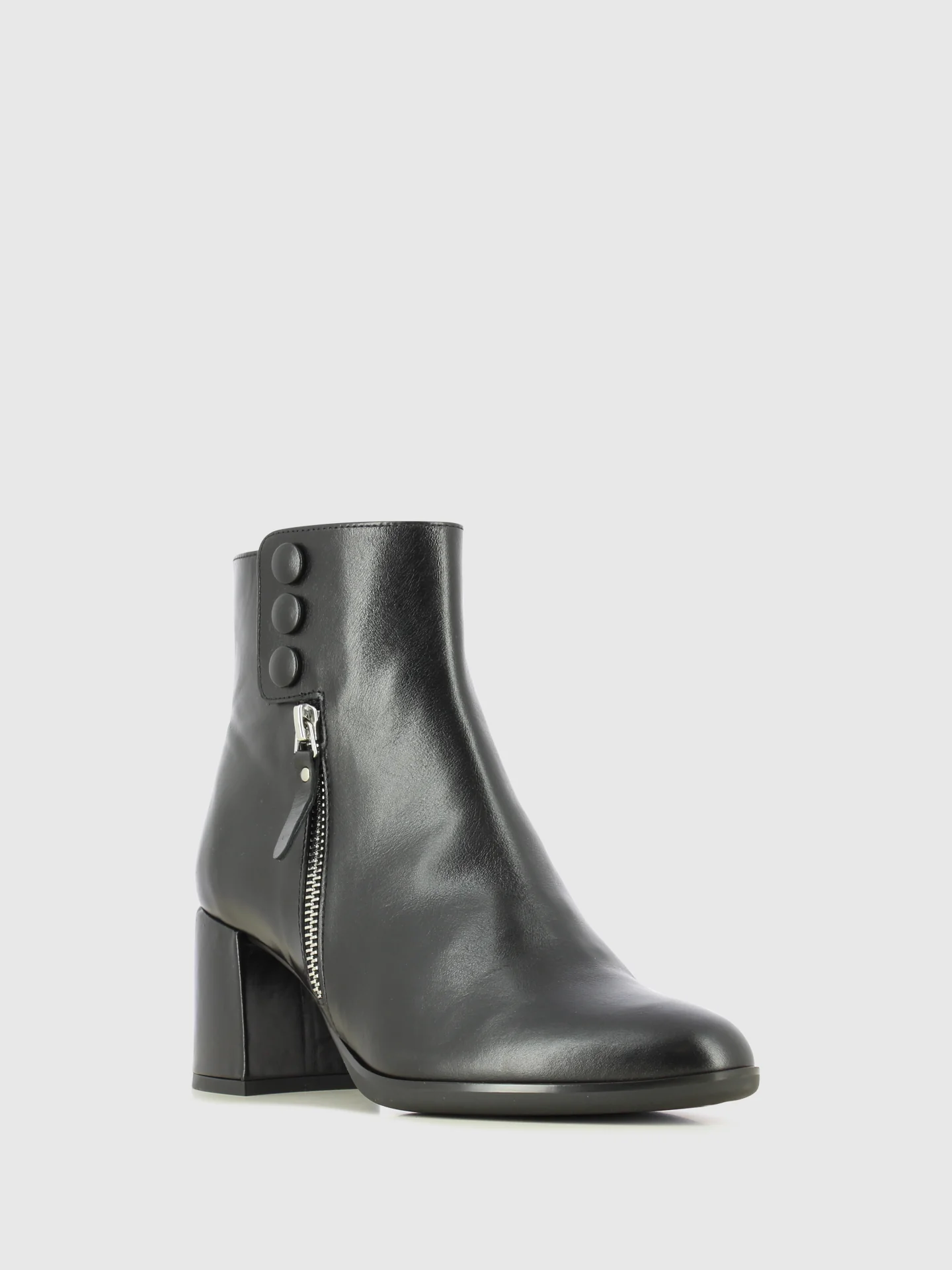 Botins com Fecho em Preto