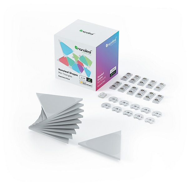 Kit d'extension Nanoleaf Shapes 10 panneaux LED mini triangles