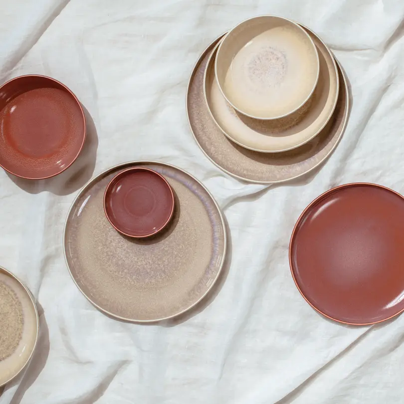 Schale Perlemor Sand