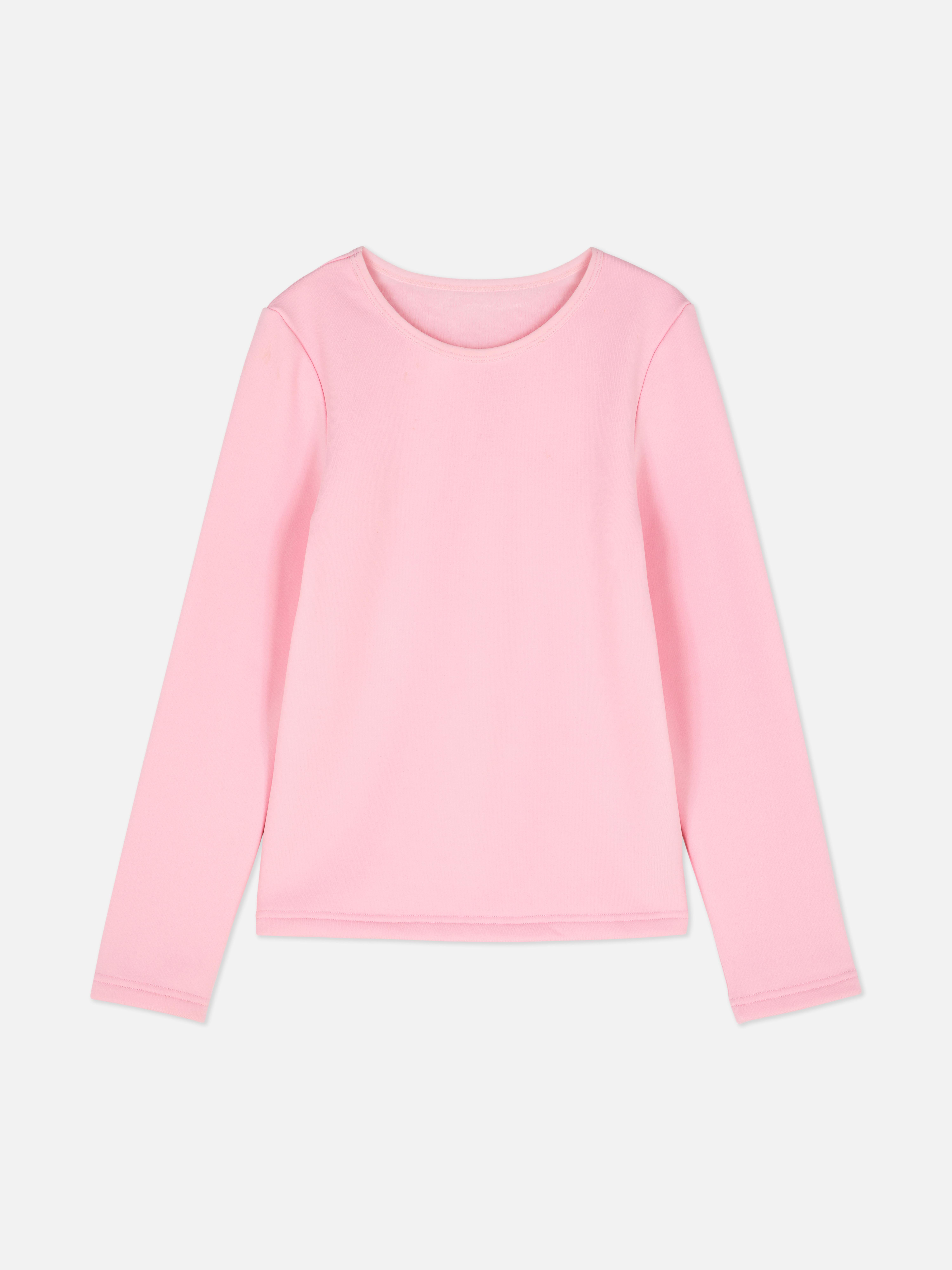 3-15yrs | Thermal Fleece-Lined Long-Sleeve Top