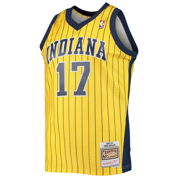 Chris Mullin Indiana Pacers 1999/00 Hardwood Classics Swingman Jersey - Gold