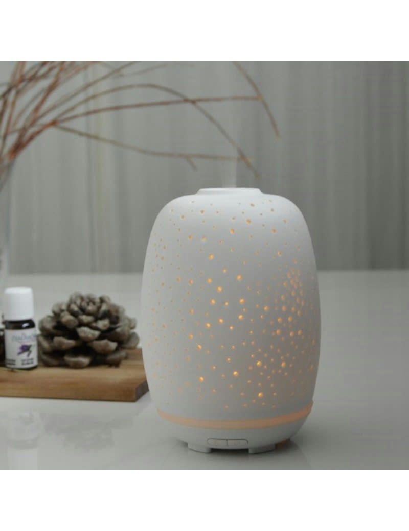 STELLA - Diffuseur d'huiles essentielles ultrasonique en céramique Stella