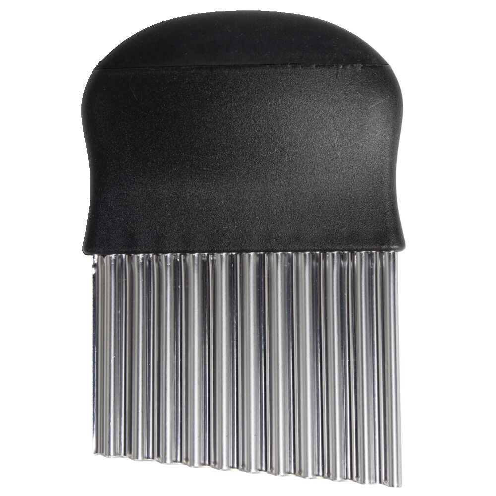 Coupe-pommes de terre lame ondulée inox et plastique