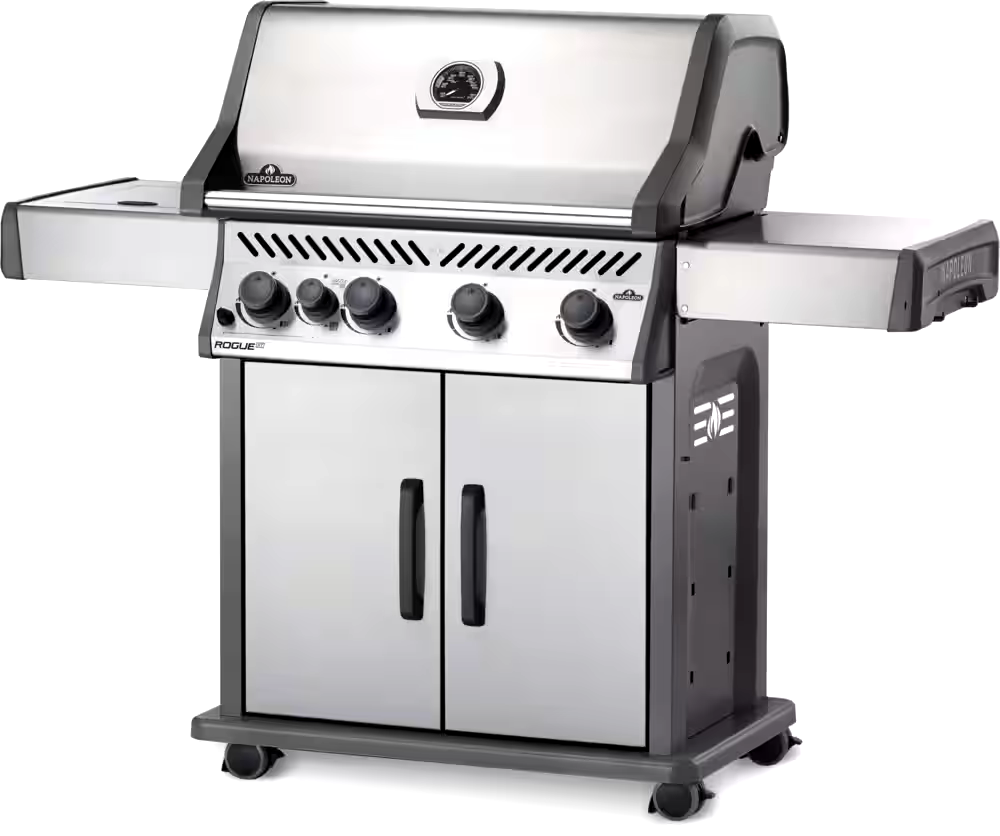 Napoleon RXT 5-Burner Propane Gas BBQ Grill with Side Infrared Burner