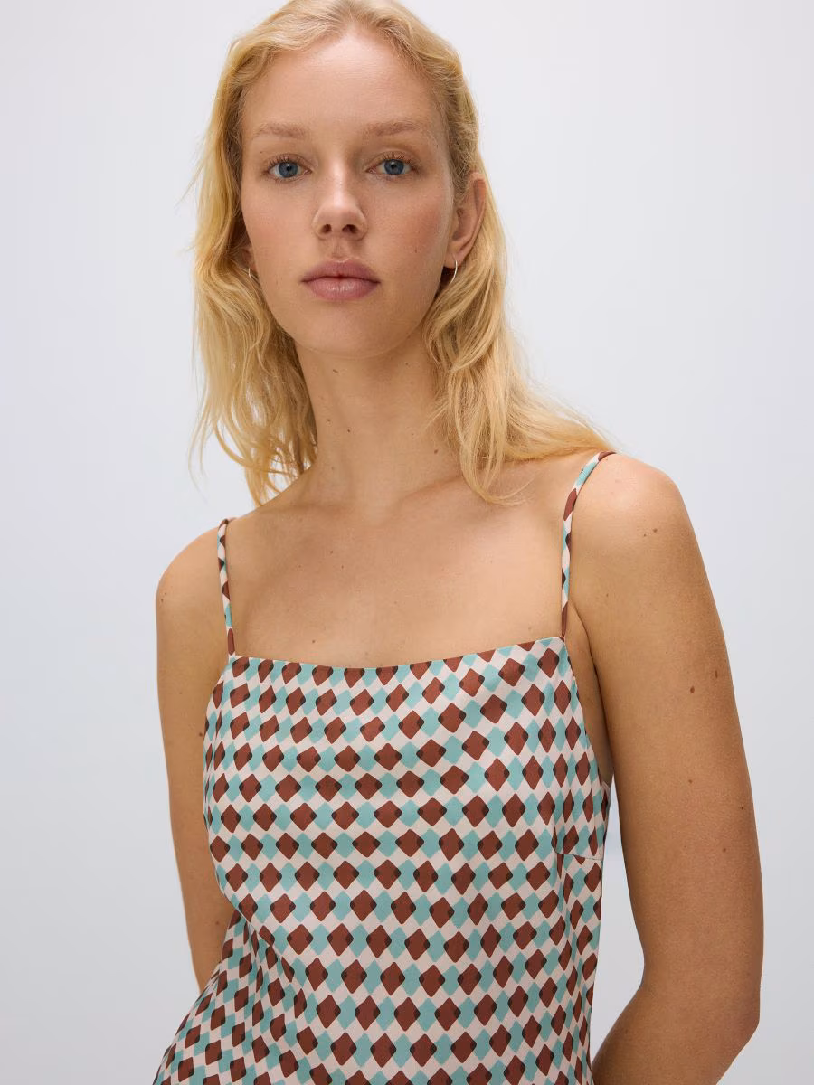 Patterned Maxi Dress
