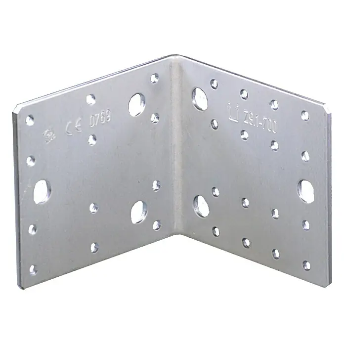 VINKEL VORMANN STÅL GALVANISERT 105X105X90MM