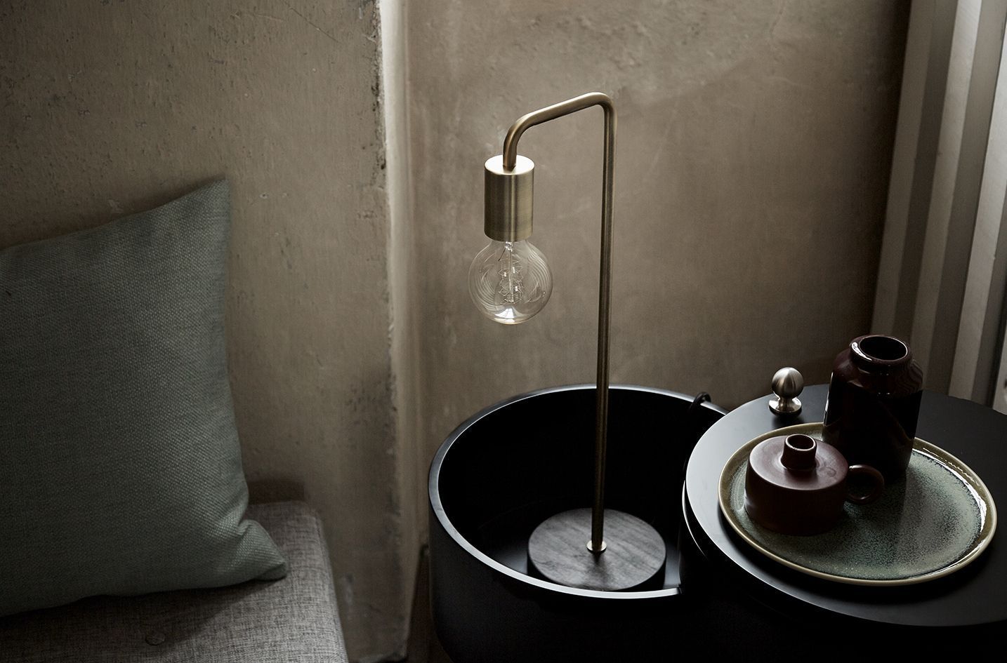 Frandsen Cool tafellamp antique brass