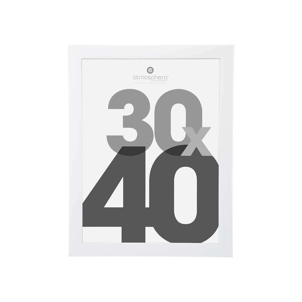 Moldura para fotos branca 30x40cm