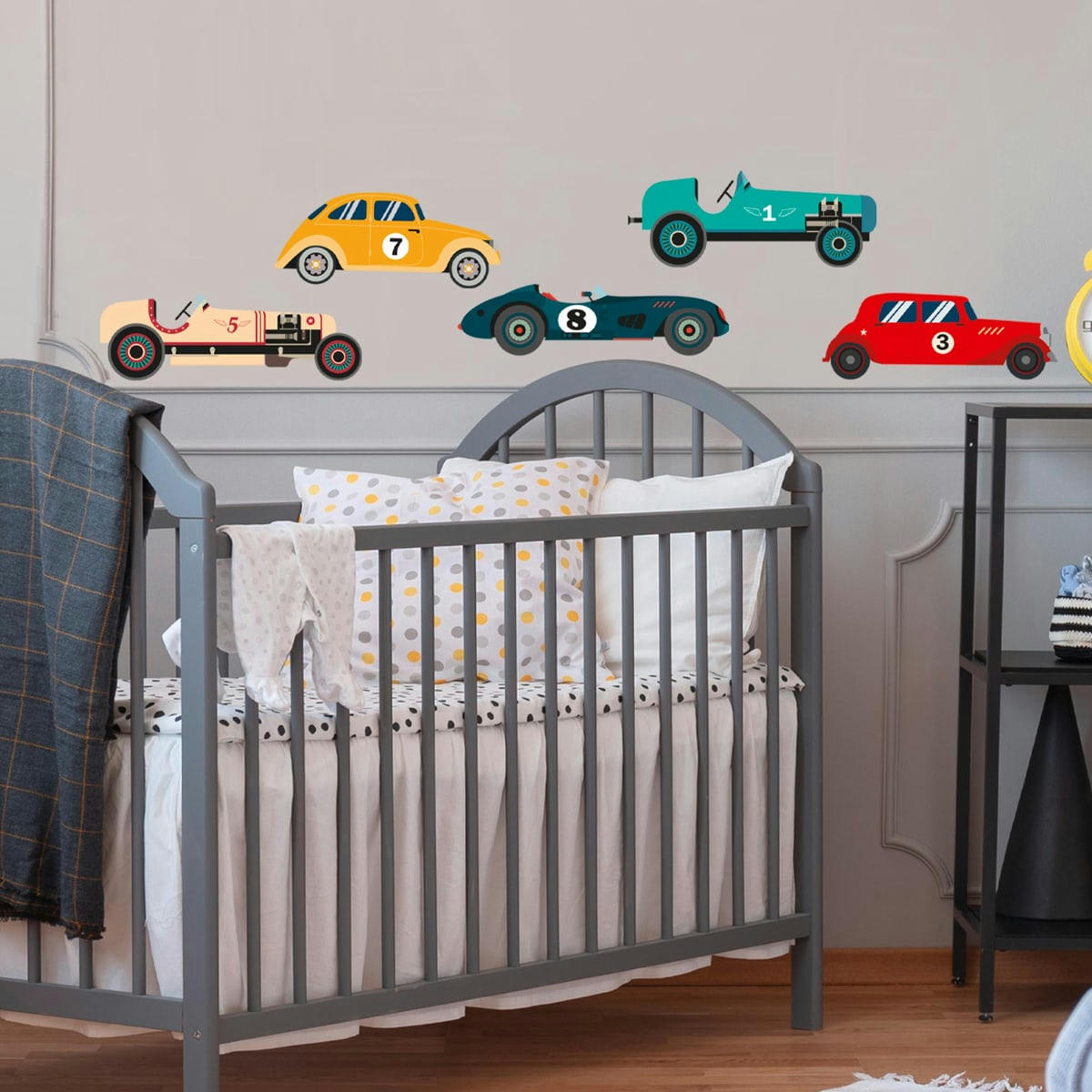 ENFANTS - Stickers muraux pour enfants voitures anciennes