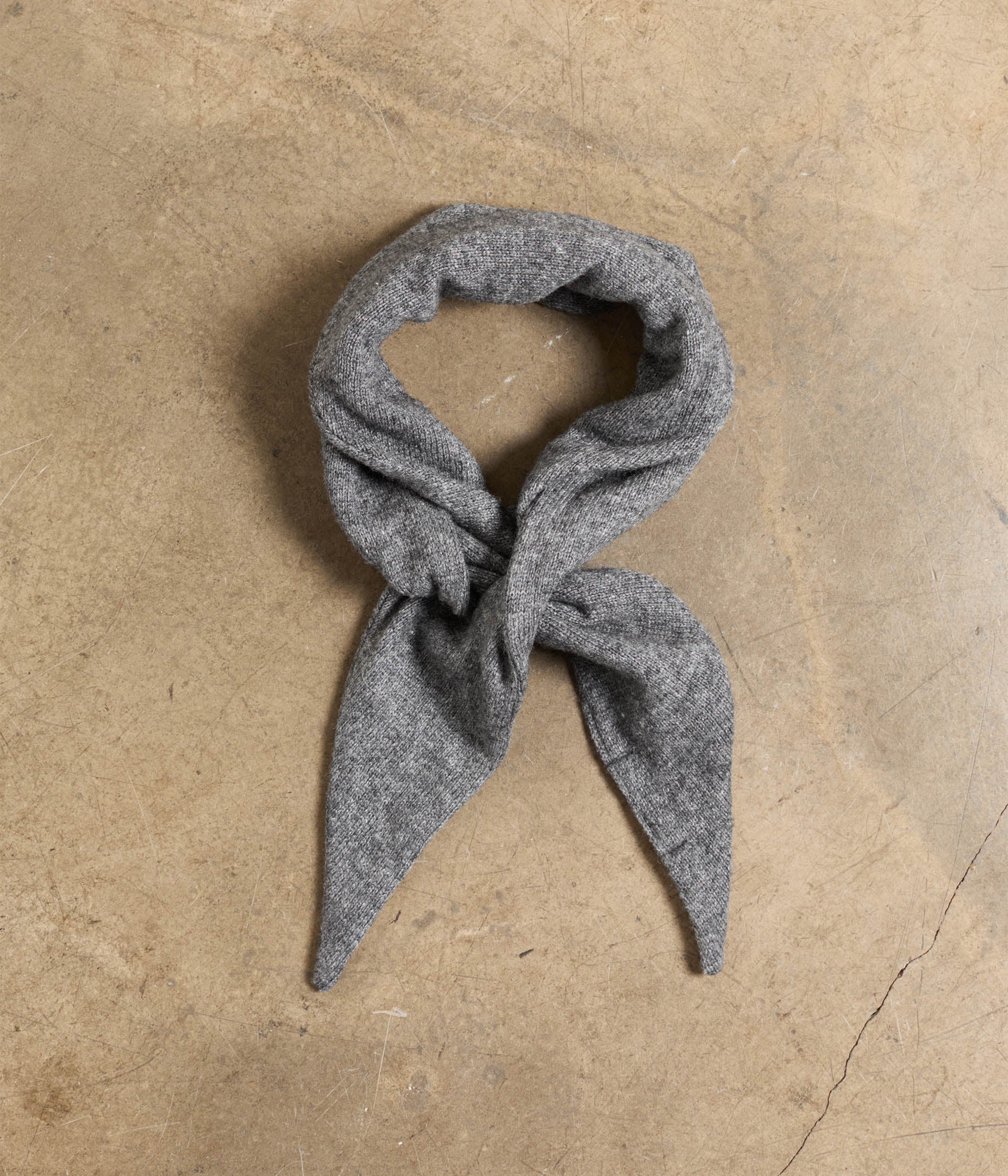 Foulard tricot gris Loulou