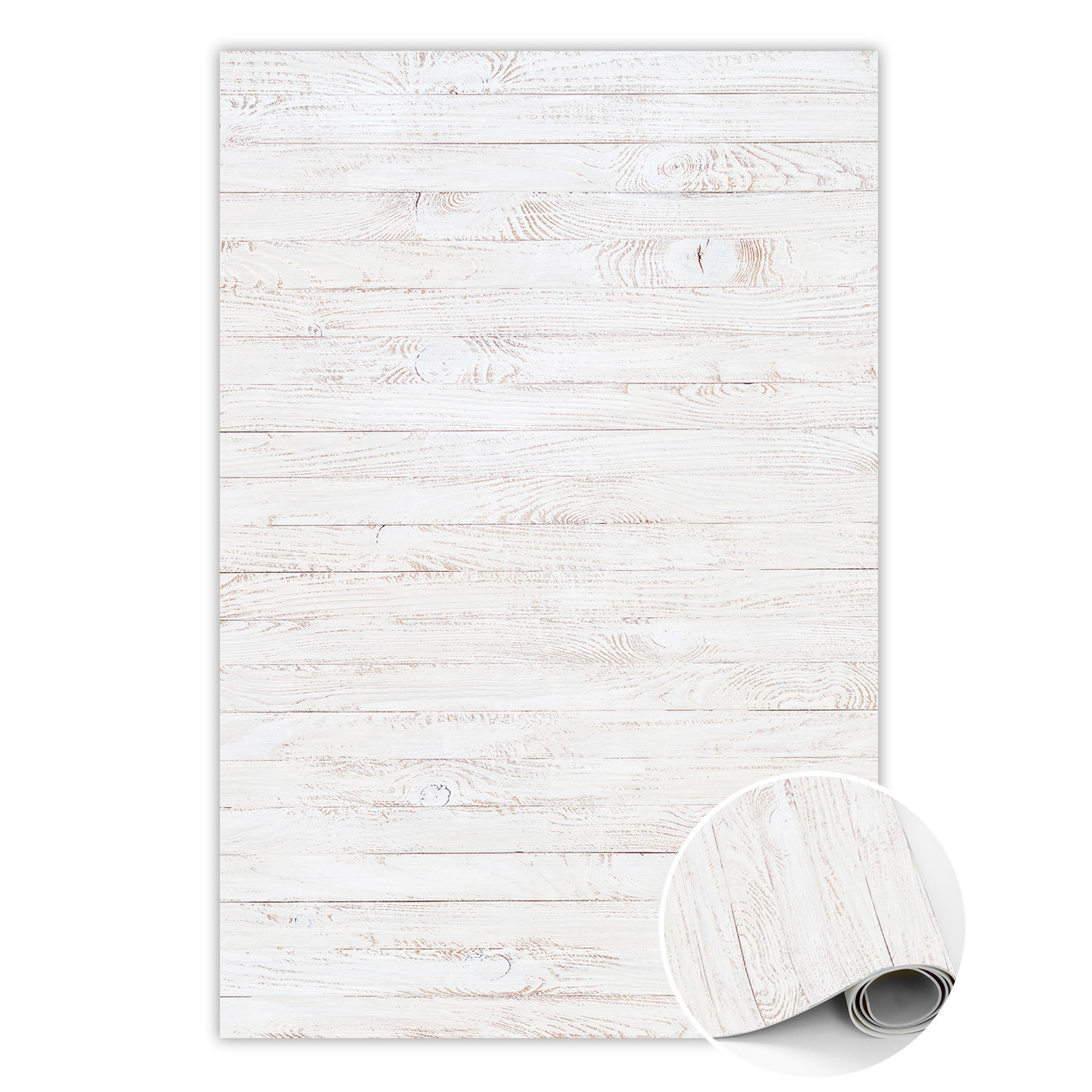 Wewnętrzny dywan winylowy Deska w paski 60 x 90 cm