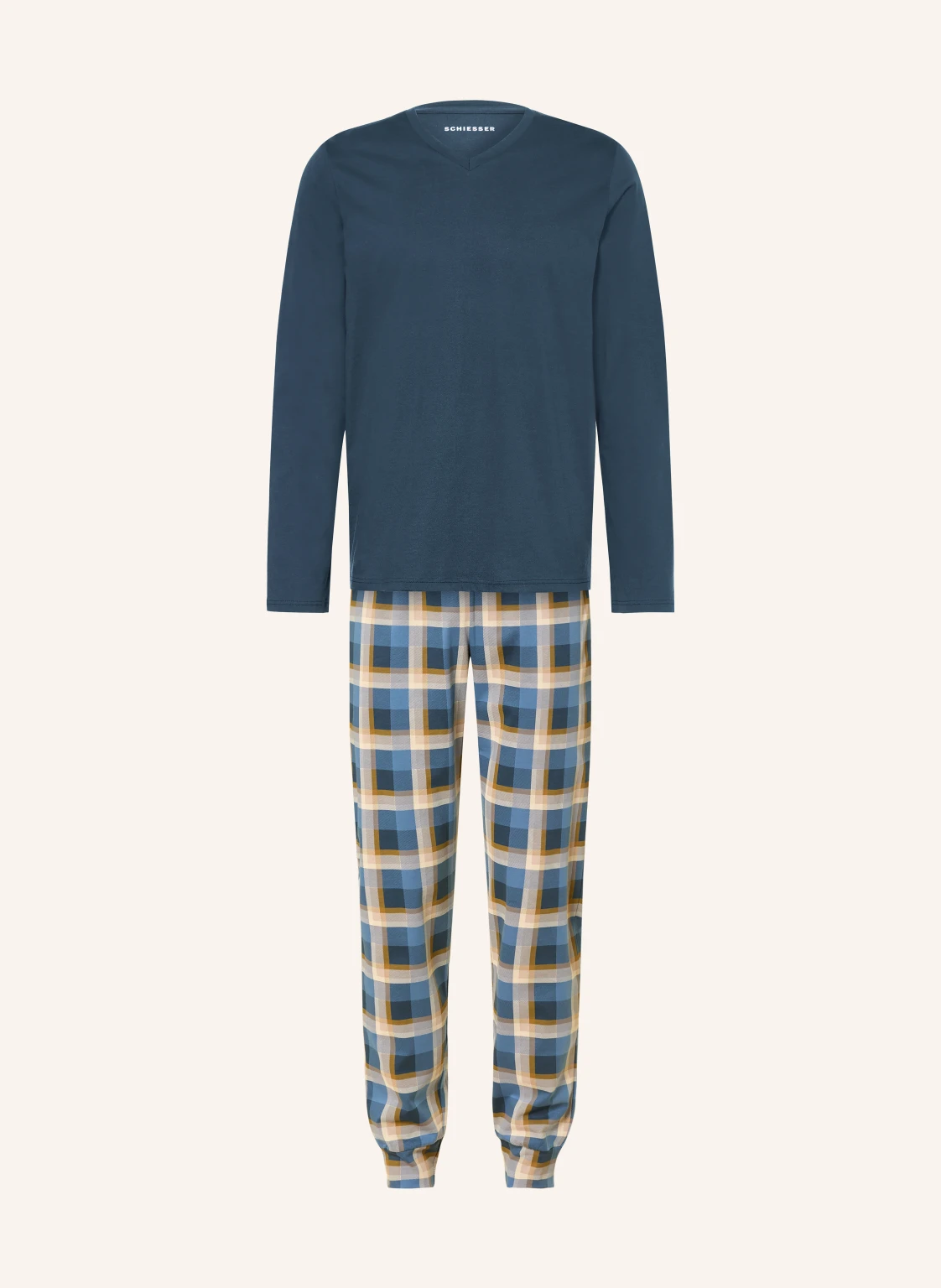 SCHIESSER Schlafanzug CASUAL ESSENTIALS