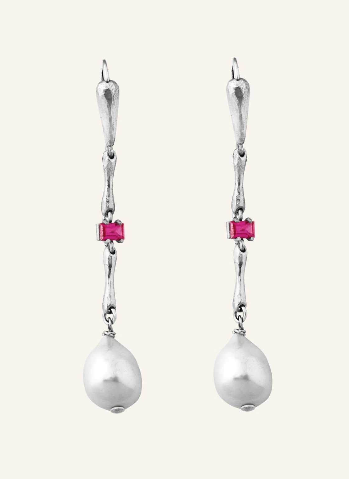 Maximova Jewelry Ohrhänger MOTHER OF PEARL SILVER