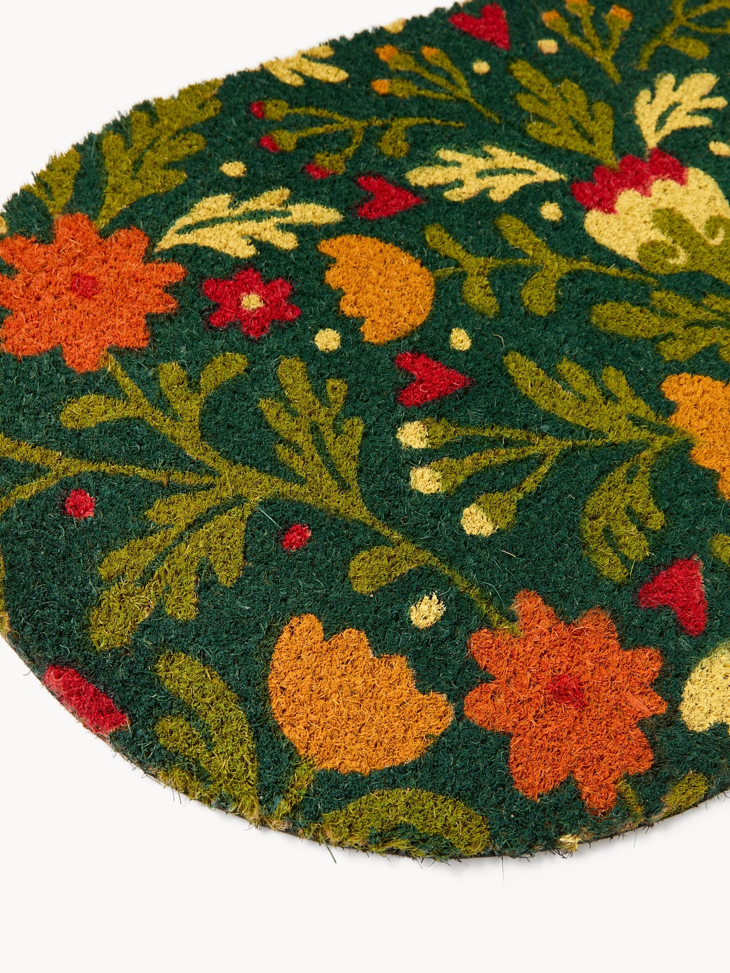 Zerbino in cocco con stampa fiorita - Prezzo di lancio