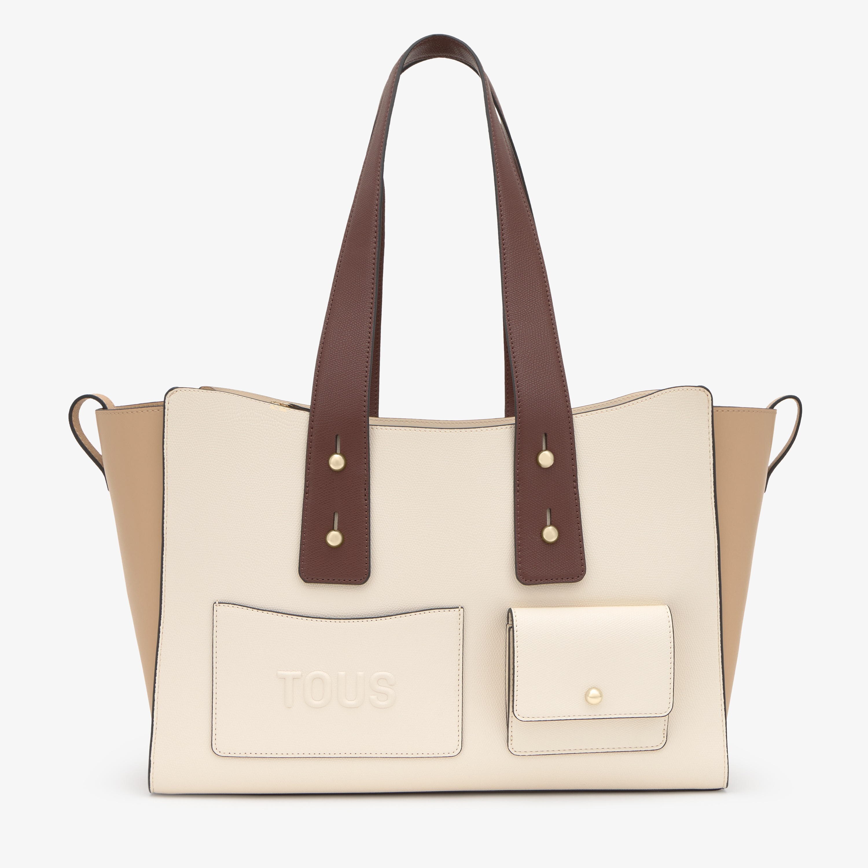 City grande beige y marrón TOUS Back to basics