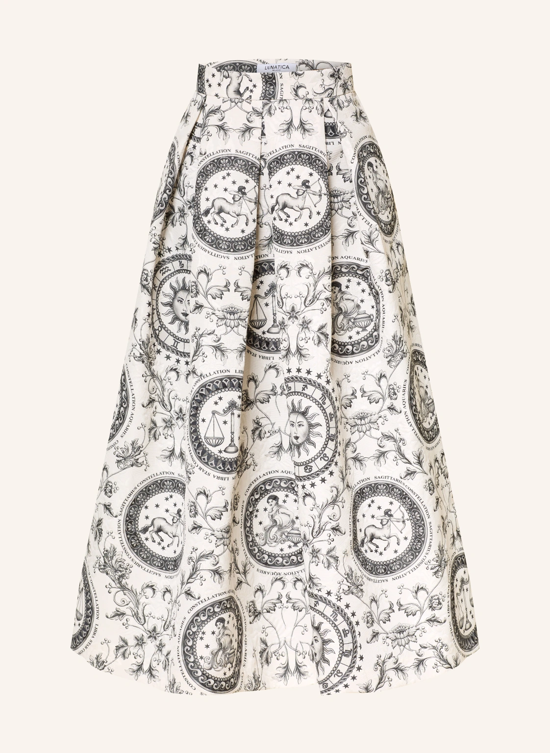 LUNATICA MILANO Jacquard-Kleid
