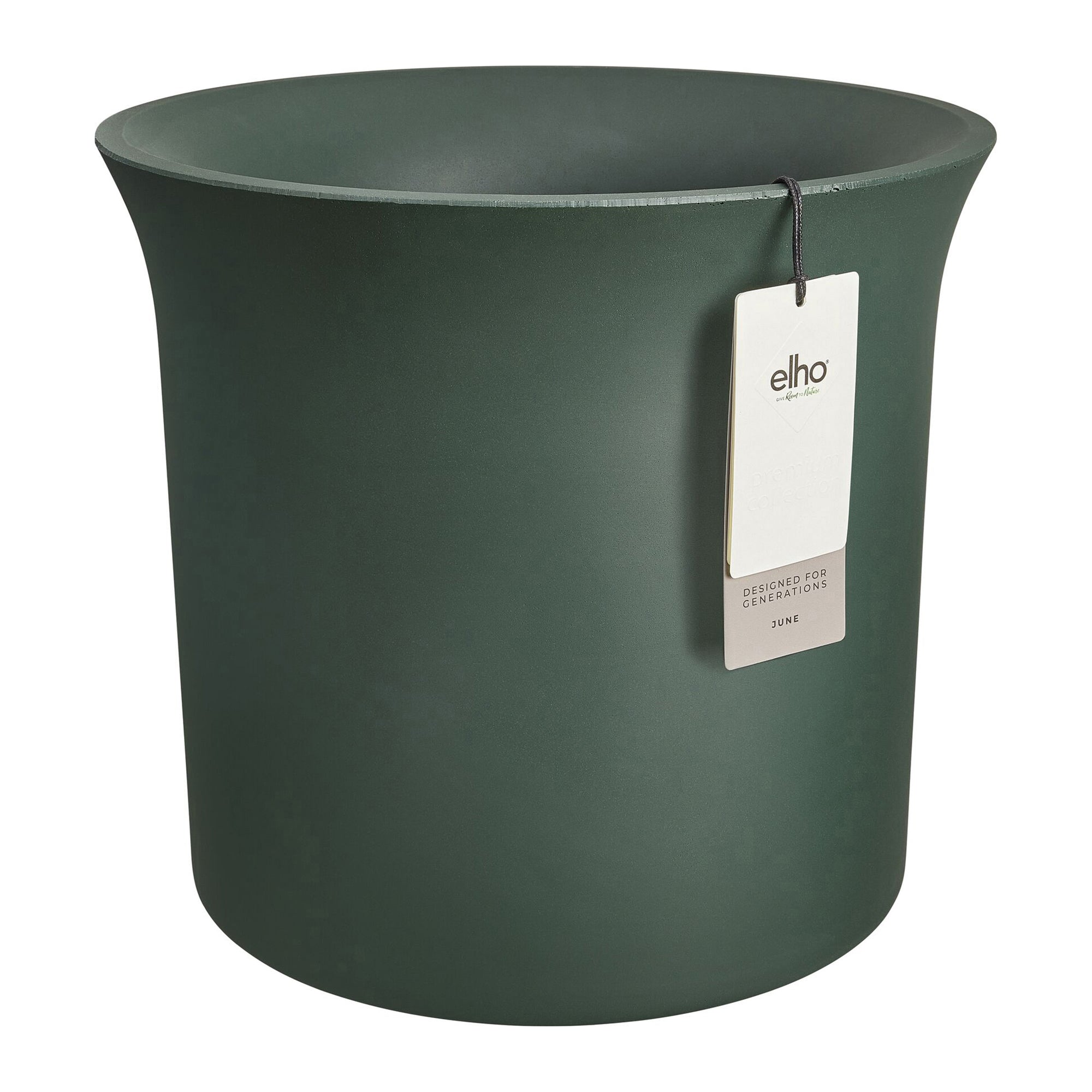Elho June Tulip 40 - Groen - Ø 39 x H 36 cm - Binnen en Buiten - 100%