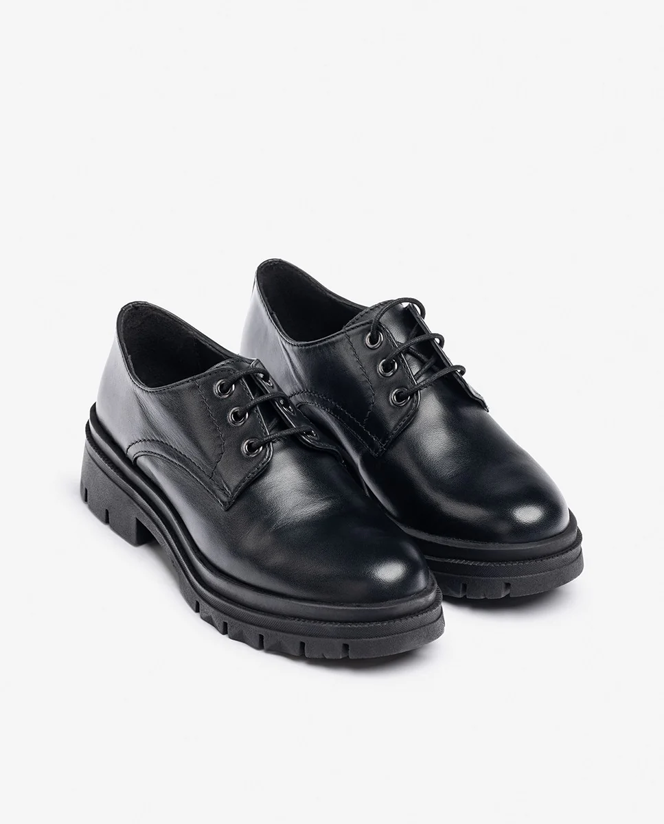 Zapato plano CHAM-005 negro