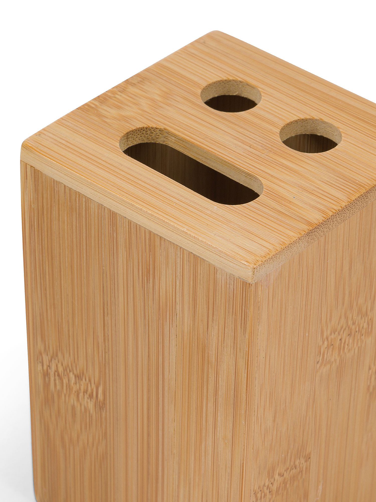 Portaspazzolini sapone in bamboo