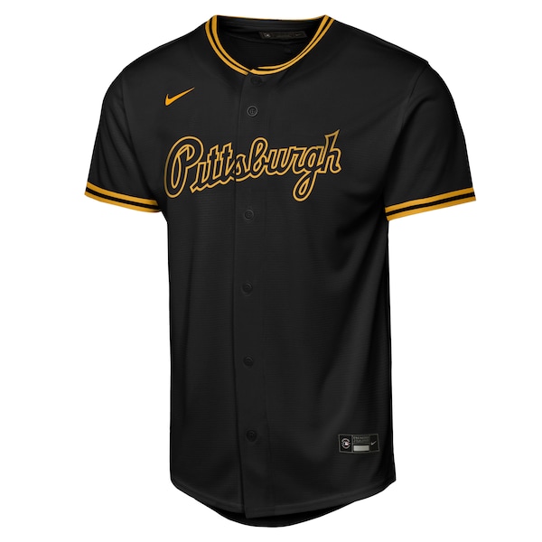 Pittsburgh Pirates Nike Youth Alternate 2 Replica Jersey - Black