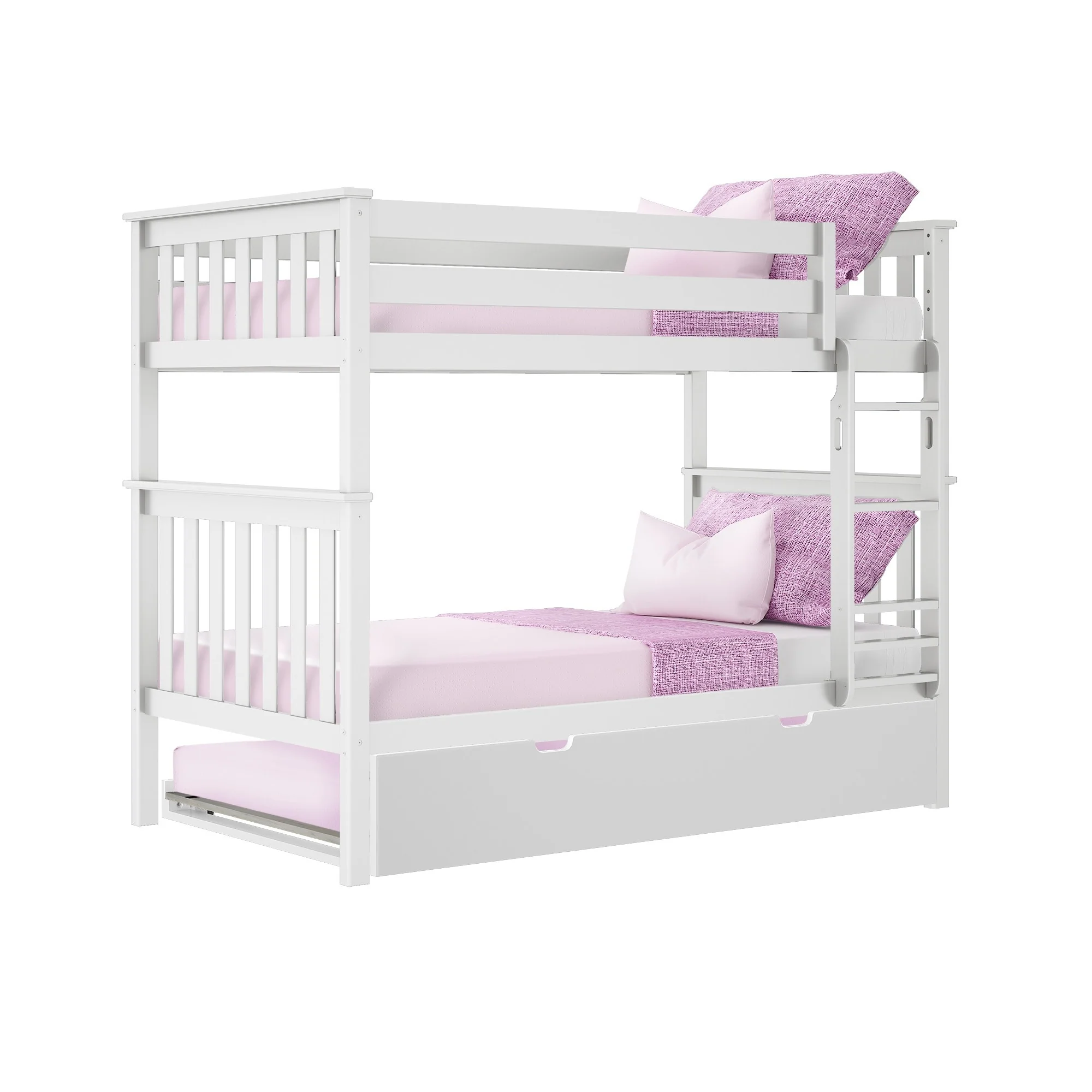 Max and Lily Twin over Twin Bunk Bed with Trundle
