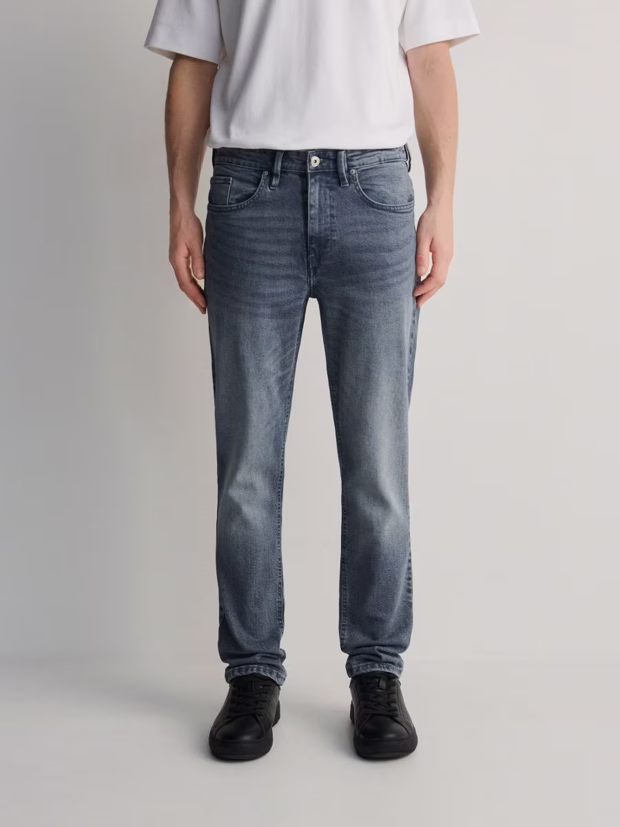 Slim Jeans With Wash Effect