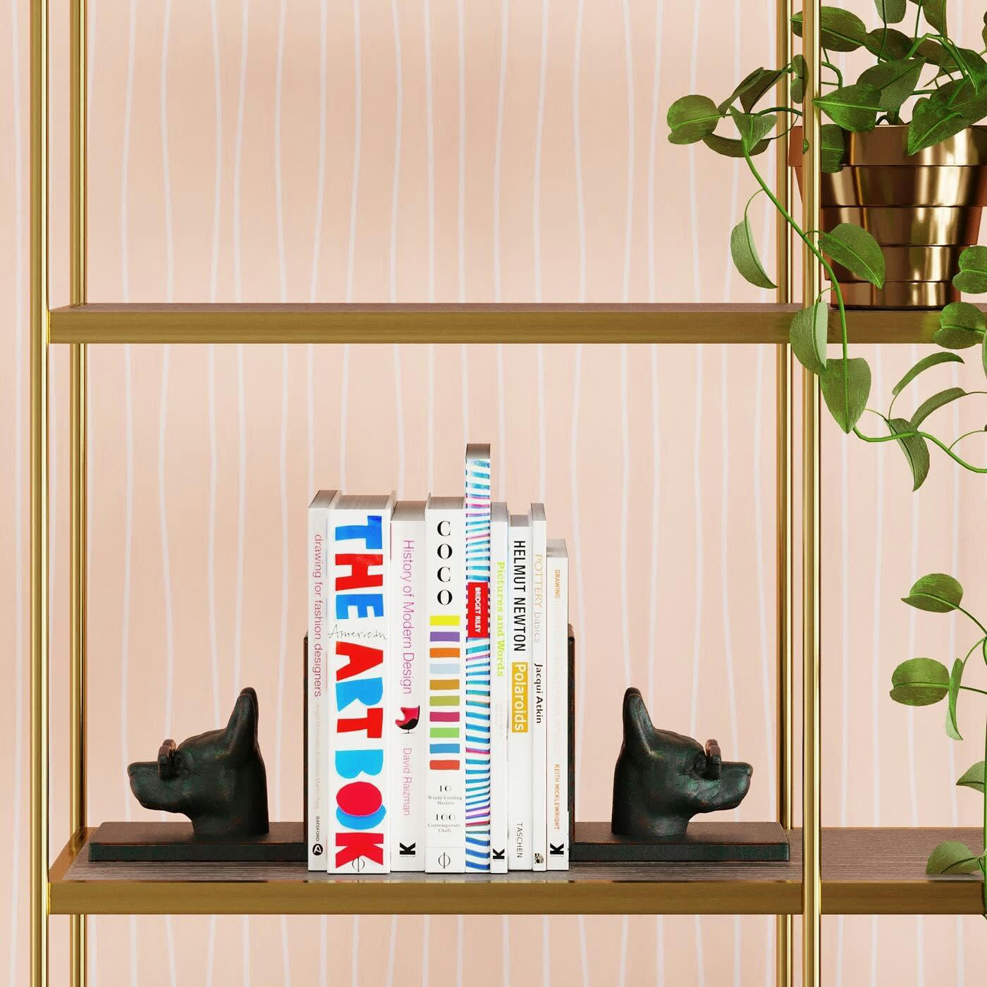 - Serre-livres chiens lunettes set de 2 Kare Design