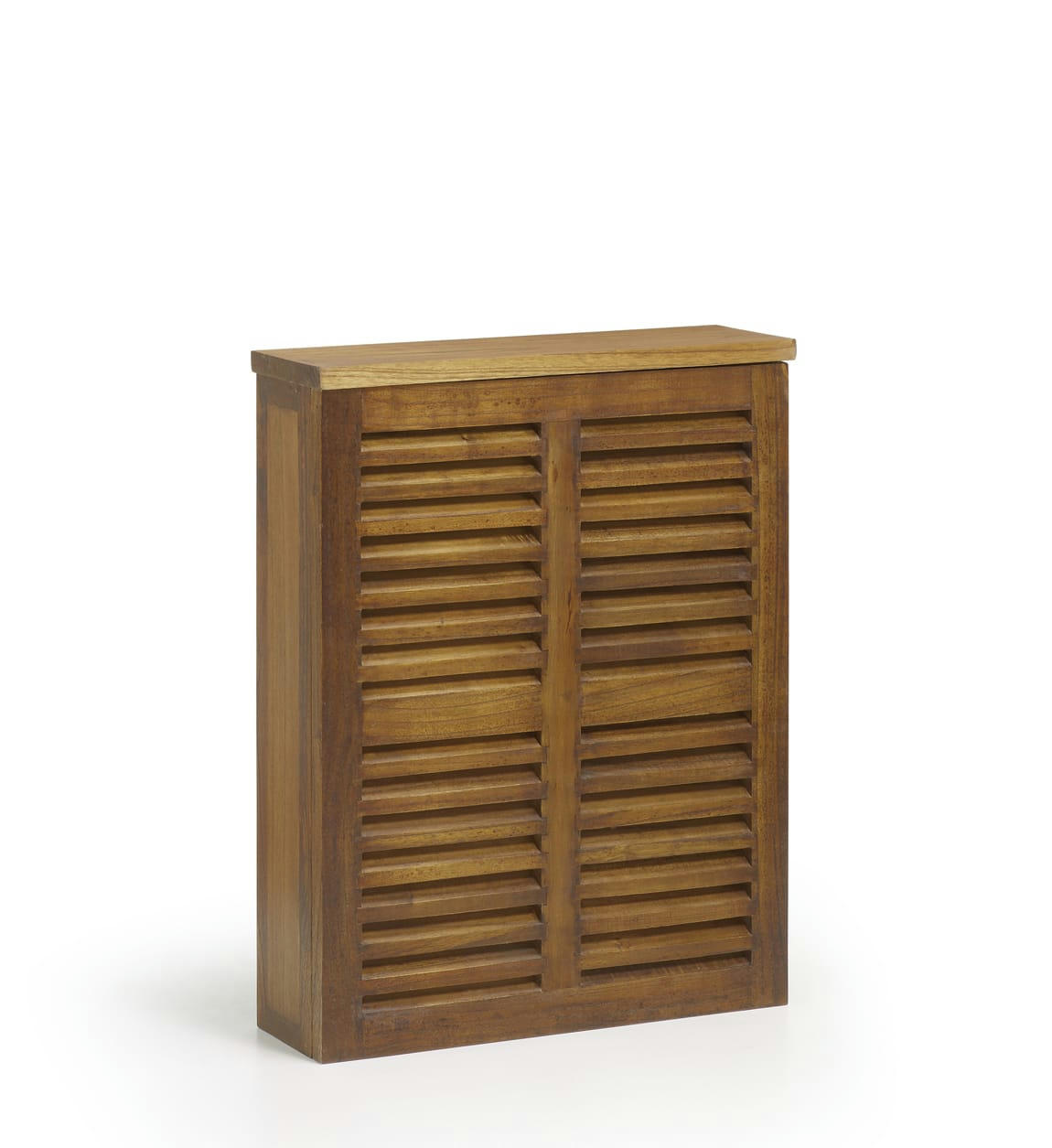 STAR - Cache radiateur en bois de mindi marron L60