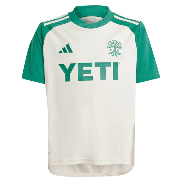 Austin FC adidas Youth 2024 The Armadillo Kit Replica Jersey – Tan
