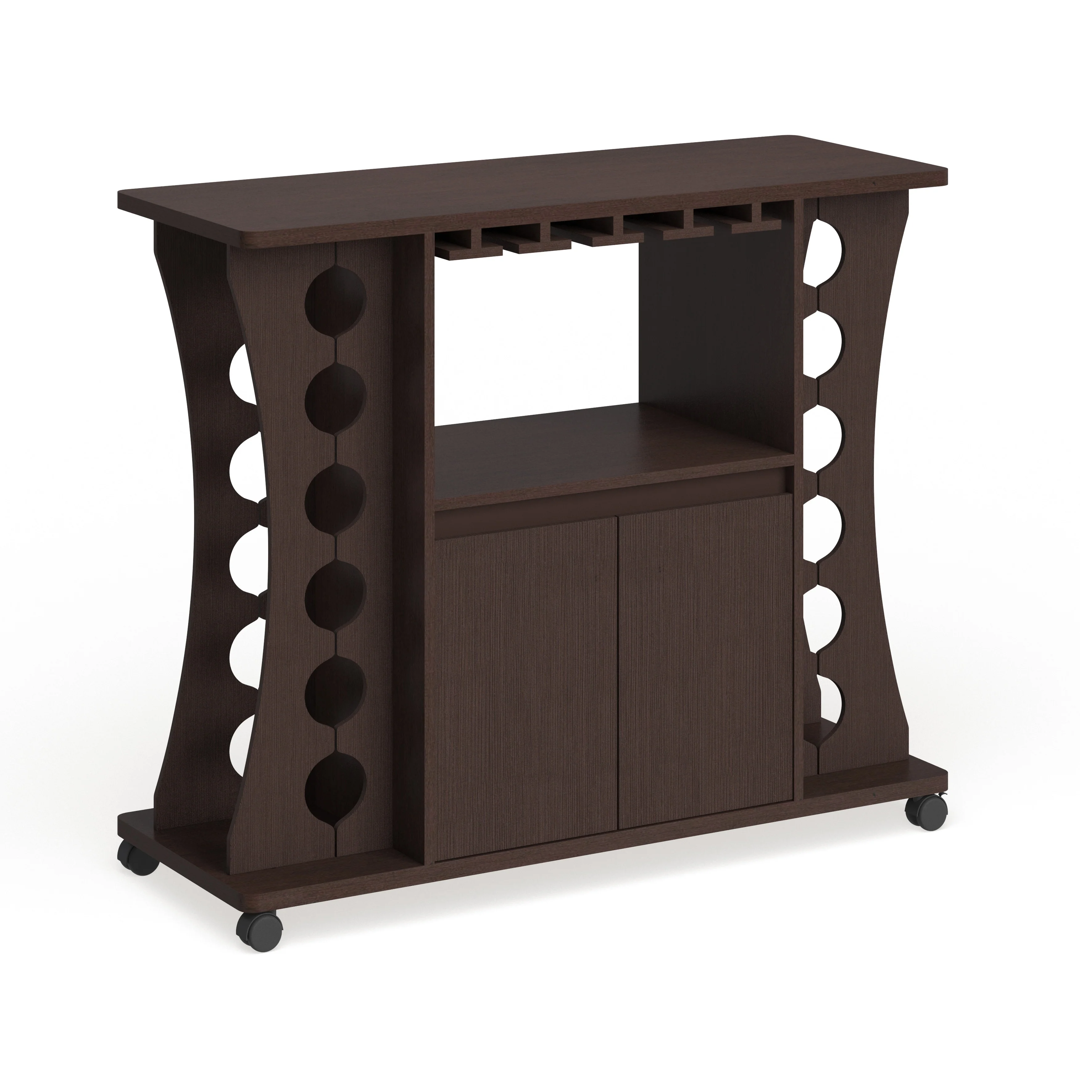 Furniture of America Modern Espresso 1-shelf Buffet