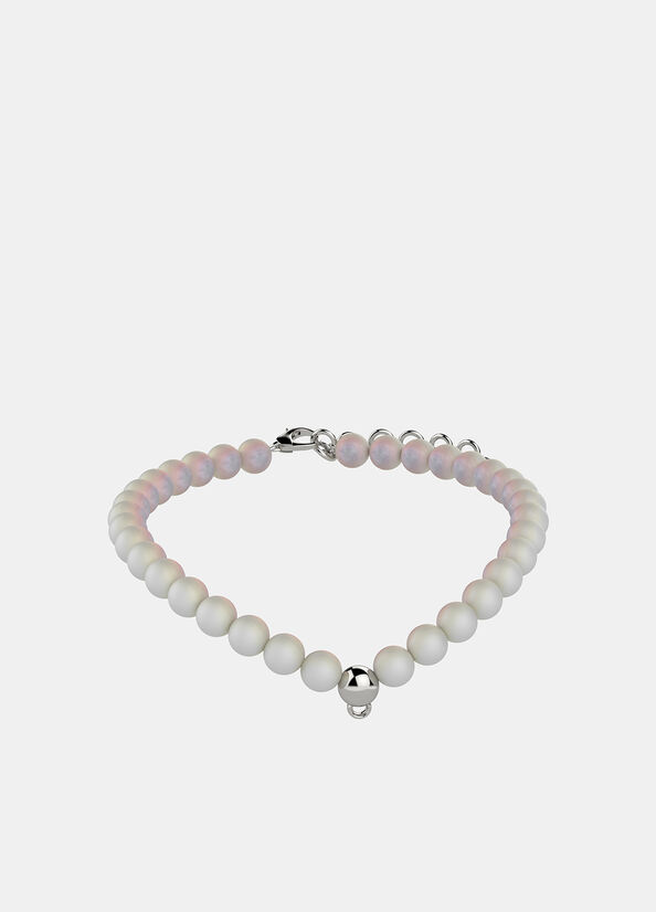 Collana per cane mini con perle