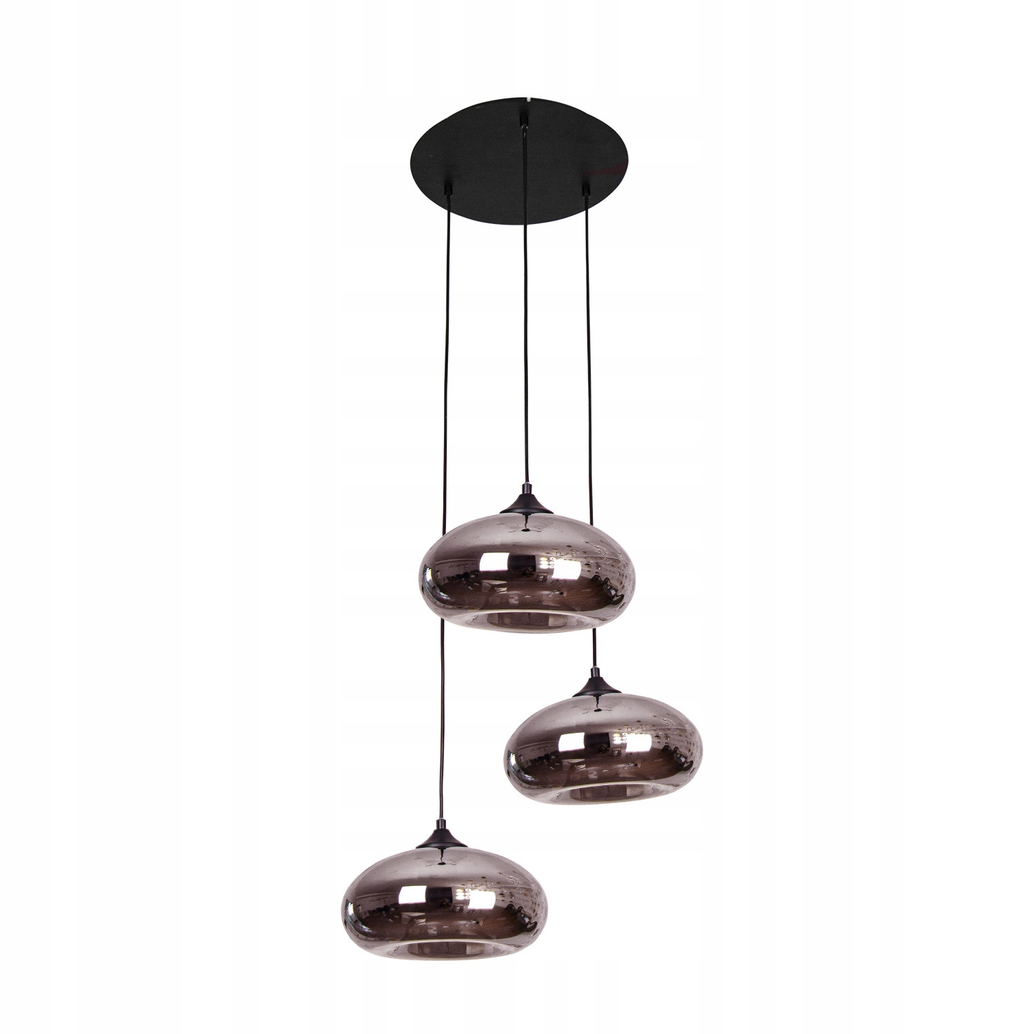 Lampa Sufitowa Wisząca Do Salonu Jadalni Szklane Klosze